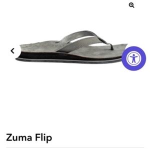 REVITALIGN Zuma Flip Gray Sandals orthopedic